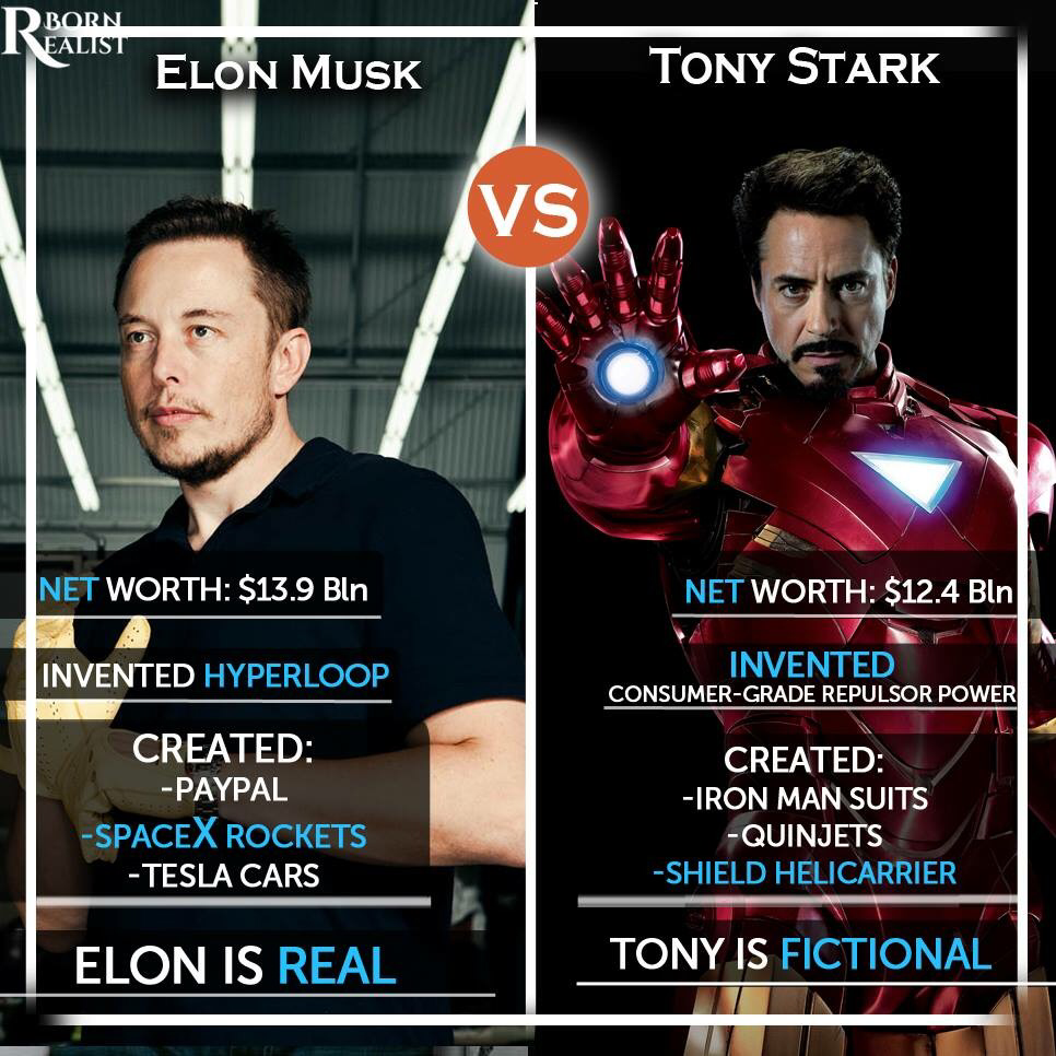 Iron Man Writer Says Elon Musk is Real-World Tony Stark Inspiration